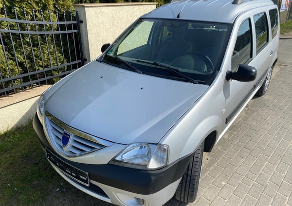 Dacia Logan cena 11800 przebieg: 181000, rok produkcji 2008 z Wejherowo małe 529